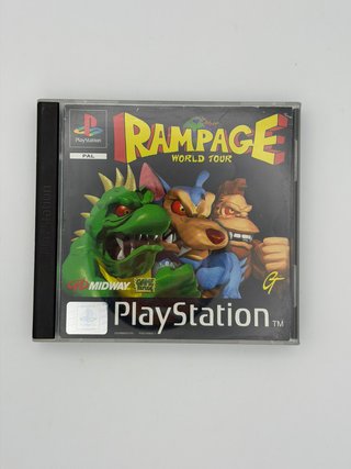 Rampage World Tour PAL PS1 Completo Manuale
