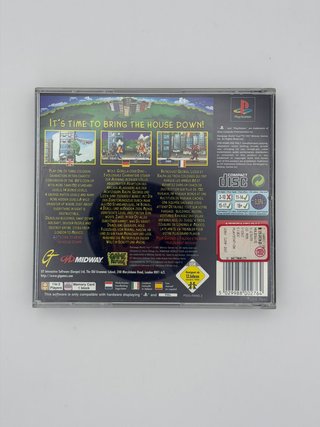 Rampage World Tour PAL PS1 Completo Manuale