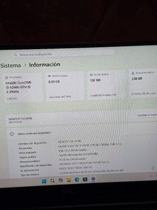 Dell XPS 9350 I5 8GB 256GB SSD