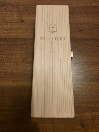 Scatola rettangolare in legno con coperchio