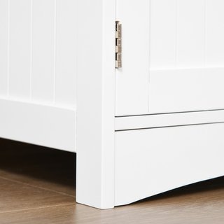 Mobile Bagno con Mensole, Armadietto e Cassetto, M