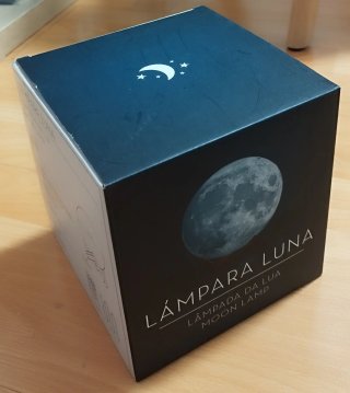 Lámpara Luna - Decoración Nocturna