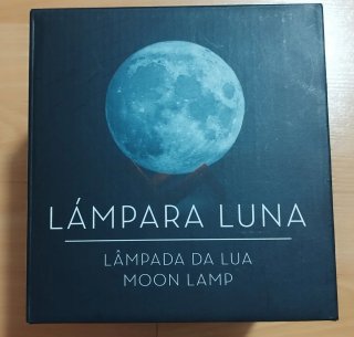 Lámpara Luna - Decoración Nocturna