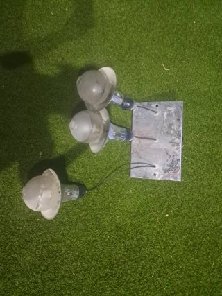 Lámpara vintage 3 puntos luz