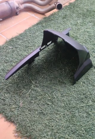 Guardabarros trasero Kawasaki Z900 Negro