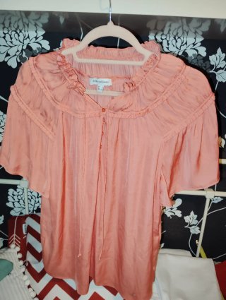 Blusa Pedro del Hierro Naranja Mandarina Talla L