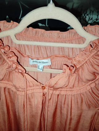 Blusa Pedro del Hierro Naranja Mandarina Talla L