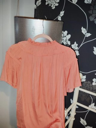 Blusa Pedro del Hierro Naranja Mandarina Talla L