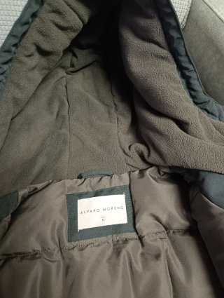 Chaquetón Álvaro Moreno Negro