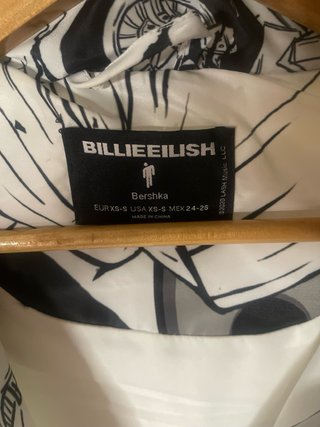 Chaleco Bershka x Billie Eilish