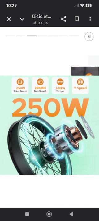 Bicicleta Eléctrica Hillmilles (Como Nueva)
