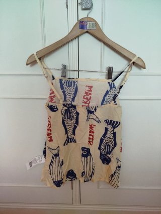 Conjunto Top y Pantalón Talla S. AZUL. SHEIN