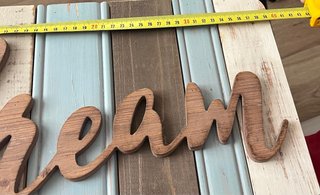 Cuadro decorativo Dream madera