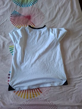 Camisetas deportivas niño blancas
