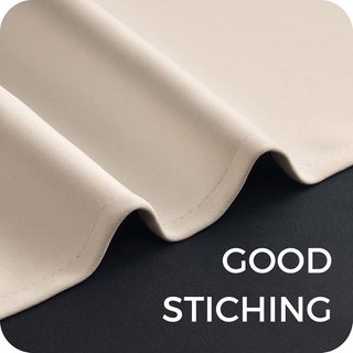 Cortinas Opacas Beige MRTREES 140x240 (2uds)