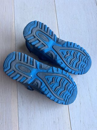 Sandalias Chiruca niño azul/gris