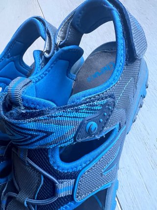 Sandalias Chiruca niño azul/gris