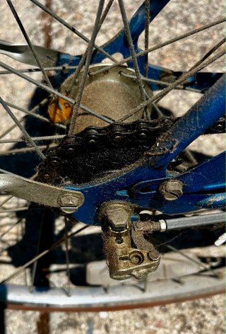 Bicicleta Clásica Ross Azul