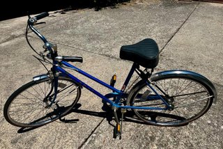 Bicicleta Clásica Ross Azul