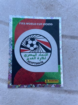 Cromo Egipto FA Mundial 2026