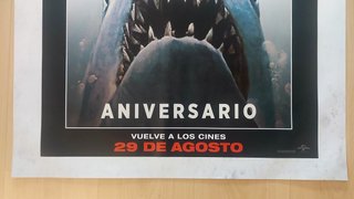 Cartel Cine Tiburón 50 Aniversario