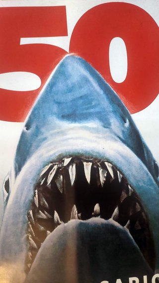 Cartel Cine Tiburón 50 Aniversario