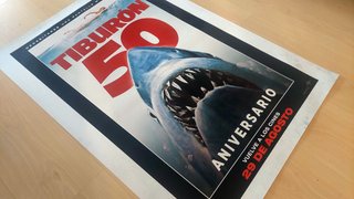 Cartel Cine Tiburón 50 Aniversario