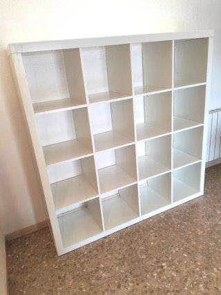 Estantería Kallax Ikea Blanca 4x4 16 huecos