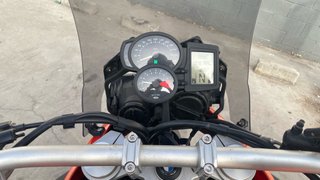 BMW F800 GS Naranja y Negra