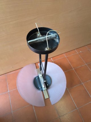 Lampadario Vintage Anni '50-'60 Ventaglio