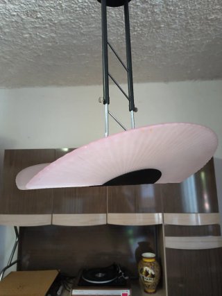 Lampadario Vintage Anni '50-'60 Ventaglio