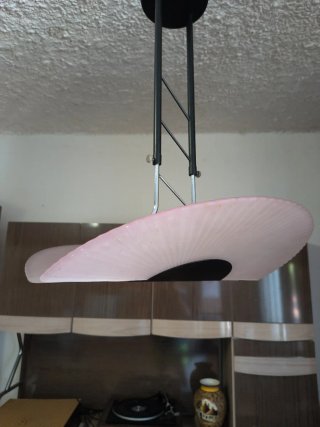 Lampadario Vintage Anni '50-'60 Ventaglio
