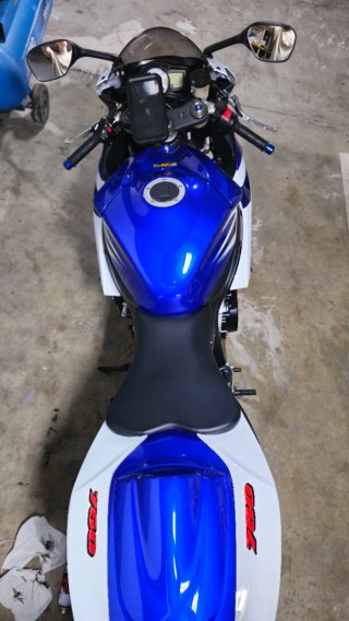 Suzuki GSXR 750 K7 2007 Azul/Blanco