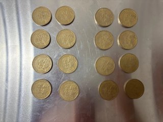 Lote 16 monedas 500 pesetas 1988-1989