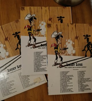 3 comics Lucky luke