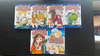 The seven deadly sins novela + mangas