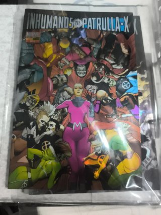INHUMANOS VS PATRULLA X Y MUERTE DE X