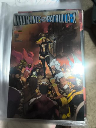 INHUMANOS VS PATRULLA X Y MUERTE DE X