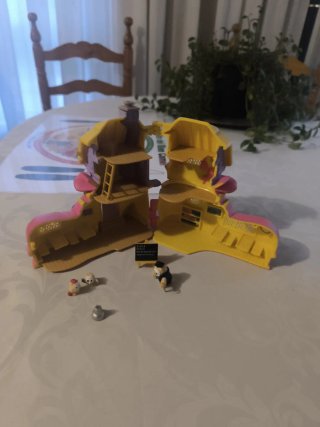 Casa Polly Pocket Rosa a Forma di Stivaletto