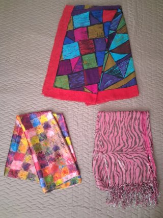 Pañuelos estampados mujer