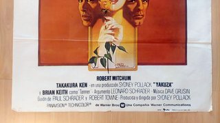 Cartel Cine Yakuza 1974 Original
