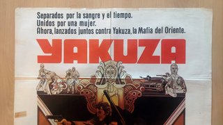 Cartel Cine Yakuza 1974 Original