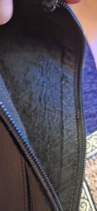 Cartera Loewe Negra Cremalleras