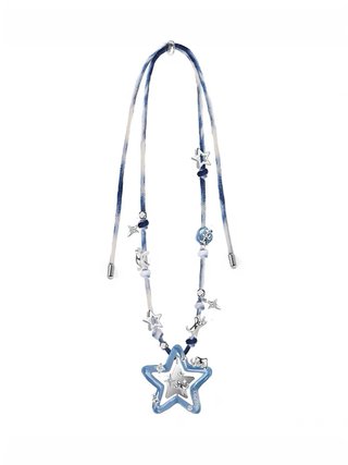 Collana con ciondolo a stella