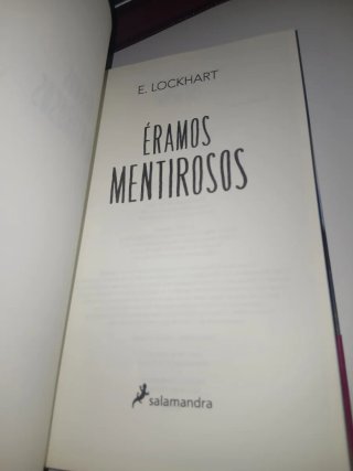 Libro: Éramos mentirosos