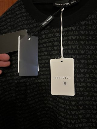 Camiseta Emporio Armani Negra lo compre a 55€