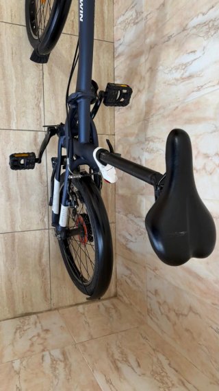 Bicicleta Plegable B'TWIN Azul