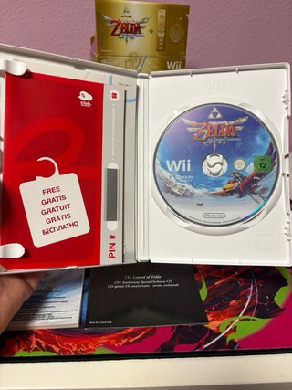 Mando Wii Zelda Skyward Sword Ed. Limitada