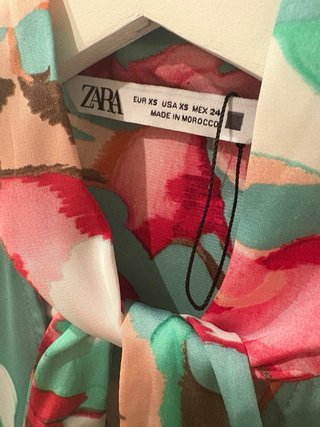 Vestito Zara Taglia XS con Stampa Floreale