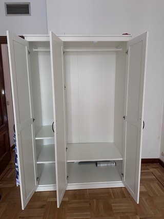 Armario IKEA SONGESAND Blanco 120x60x191